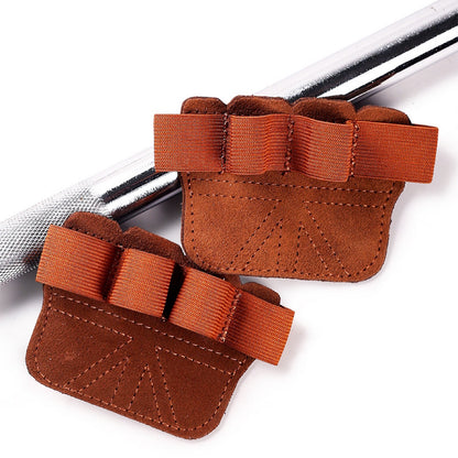 Leather Finger Grips Pads(Pair)