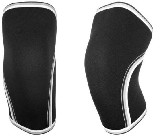 7mm Black Knee Sleeves